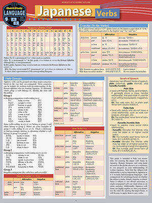cover image of Japanese Verbs